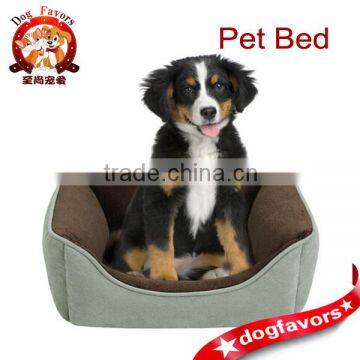 Pets Soft Touch Faux Suede Reversible Rectangular Bed