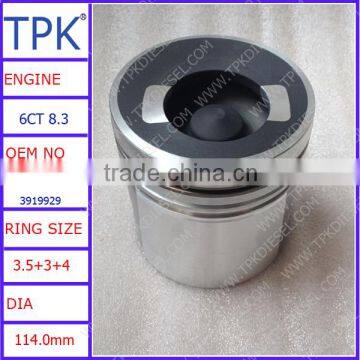 6CT,6CT8.3 Engine Parts Piston Kit, 3919566 3919929 3802280