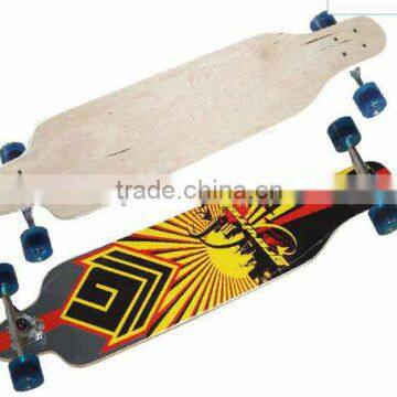 7ply Wooden Maple Skateboard,Long Cruiser Skateboard