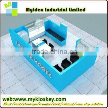 Hot sale attractive new design customize mall eyebrow kiosk with factory low price