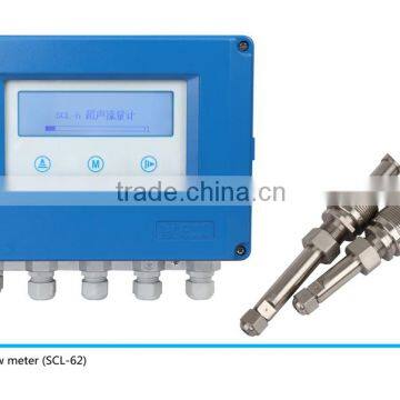 Commercial Ultrasonic Flow Meter with Clamp-on Transducers