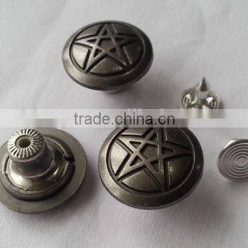 Zinc Alloy Material Cap Jeans Button for Jeans -- JB1412007 photo-4