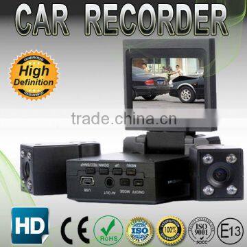 2 inch TFT Screen Video High Resolution 1280*480 HD Dual Car Camera Recorder