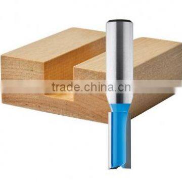 Wood Cutting TCT Straight Router Bits With carbide tipped blades