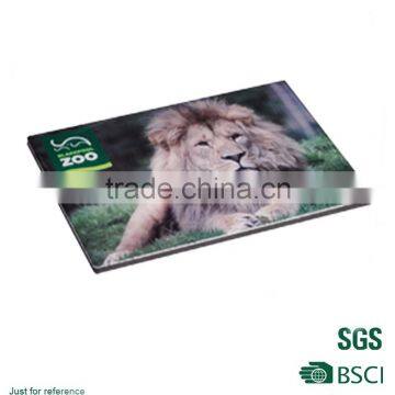 Lion picture fridge magnet eco-friendly fridge magnet/full color printed coated paper magnet/High performance