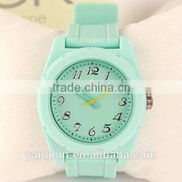 2015 China wholesale market sale popular silicone watch