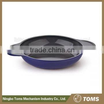 2015 new style fry pan with side handle