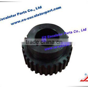 Black,gear, Escalator gear for Mitsubishi