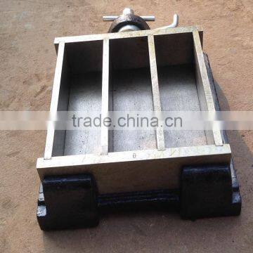 40*40*160mm Steel Three Gang Cement Mortar Prism Test Mould photo-4