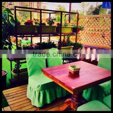 various kinds of type and colors fully polyester wedding chair cover decoration
