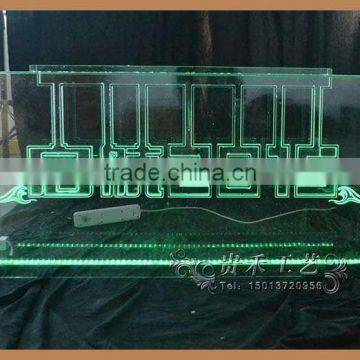 GH-I009 Clear Acrylic Led Sign Display Led Outdoor Display Transparent Led Display photo-5