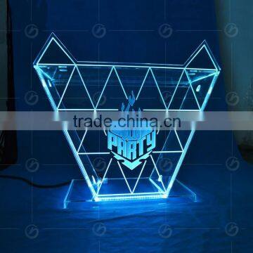 Night Bar Acrylic LEDRGB Light Table Designs, Night Club dj Facade, Night Bar Booth Night Bar Furniture photo-6