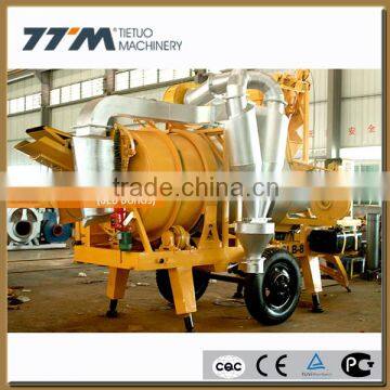 8t/h mobile asphalt mixing plant, mobile asphalt drum mix plant,mobile asphalt plant