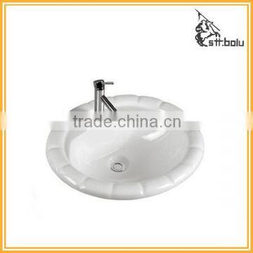 Ceramic counter wash basin