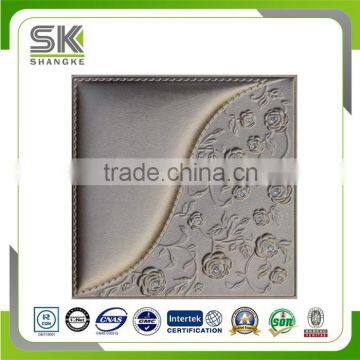 Leather 3D Wandpaneele decoration wall panel decor walls and ceiling decorative producted by leather instead of wall