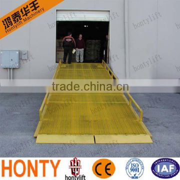 China factory sales 10good quality manufacturer price Manual&Electric mobile yard ramp