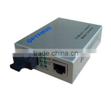 gigabit Dual fiber multimode 15.4W 550M PSE media converter