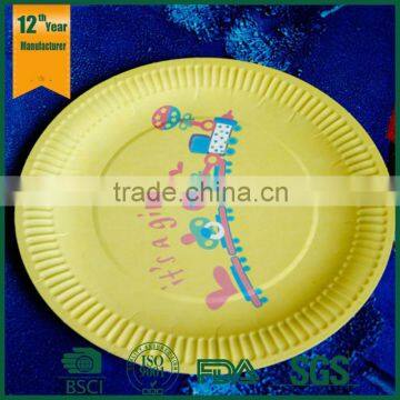 colorful plate,paper plates for cake,pink striped paper plates                        
                                                Quality Choice