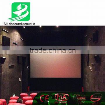 Acoustic Sound Absorber/ Fabric Track wall/ Fabric Wall Pane for home theater