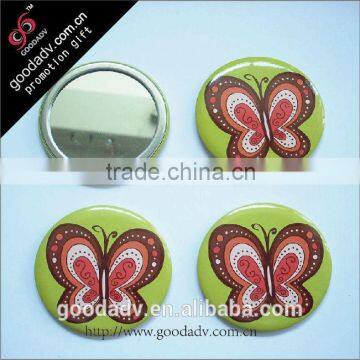 Hot selling advertising gift High quality Fashion design hand mirror