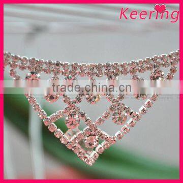 latest rhinestone crystal blingbling stone bridal head chain jewelry wholesale WRC-202