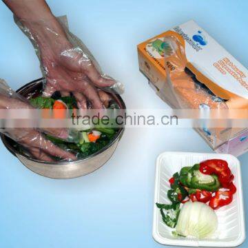 Clean and Cheap Food Grade Plastic Kitchen Gloves Quality Choice photo-2