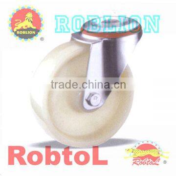 Bolt Hole Caster with Nylon wheels (itemID:LBBI) -Mary