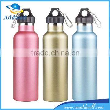 Outdoor travel sport leakproof 750ml stainless steel hot and cold water bottle