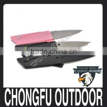 Mini plastic handle pocket knife for outdoor camping equipment