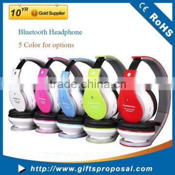 Portable handfree stereo bluetooth wireless headset earphone for Smart phones