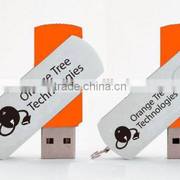 4G/8G/16G/32G swivel USB Flash Disk Rotary Pen Drive