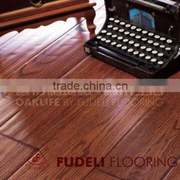 Hand Scrapped Red Oak Engineered Flooring