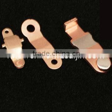 High Precision Small Meter Electric Socket Brass Metal Stamping Parts