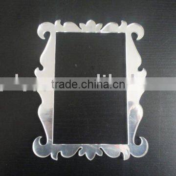 Acrylic mirror frame sticker