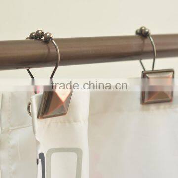 shower curtain ring/shower curtain hooks/metal curtain hook /design shower curtain hooks