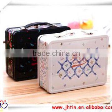 Tin Lunch Box with Handle dongguan alibaba