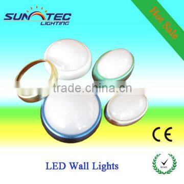 2500k-6700k led wall light with different color rings