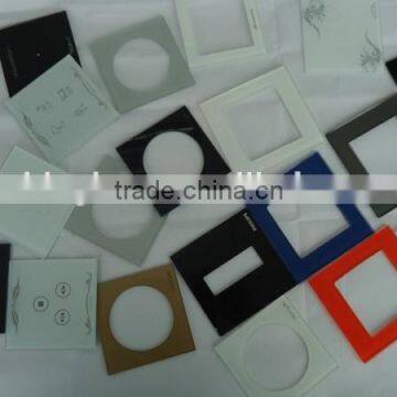 Glass Switch Plate Covers Electrical Outlet Glass Covers Panel Light Switch Glass Cover Plates photo-4
