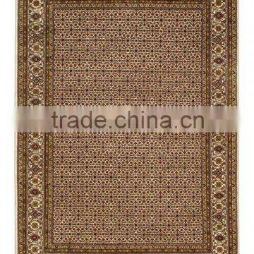 Tabriz Carpet Super A.O Cream- Cream woolen carpets