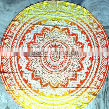 Mandala Roundie Indian Tapestry Round Hippie Yoga Mat Boho Picnic Throw Ethnic Beach Blanket