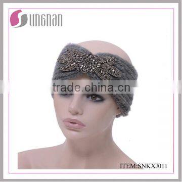 latest dress designs photos knitted elastic band winter crochet headbands