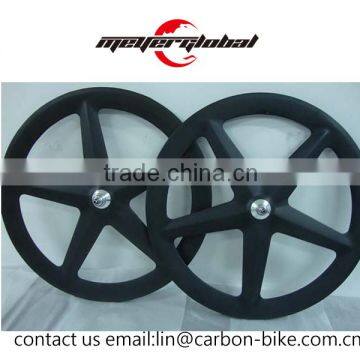 MeyerGlobal cheap carbon bike wheels 700C 5 spoke road bicycle wheels