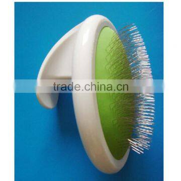 Pet cushion brush, with ergonomic handle, 2014 new style pet grooming brush