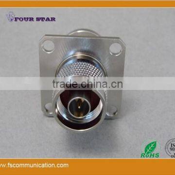 Lightning Protector With N Male Flange to SMA Female Connector