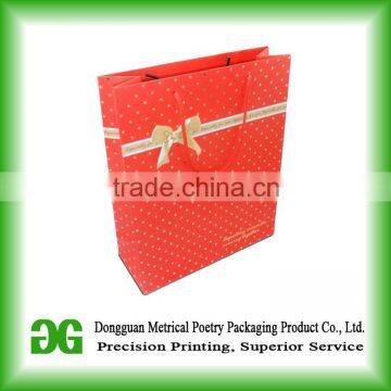 Custom brand printed brown kraft carry bags