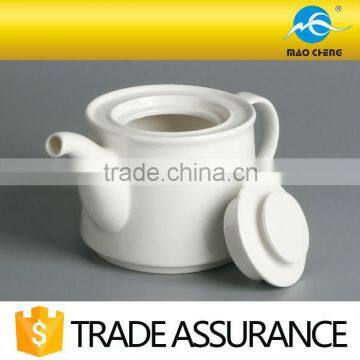 Restaurant Plain Fine China Ceramic Teapot photo-3