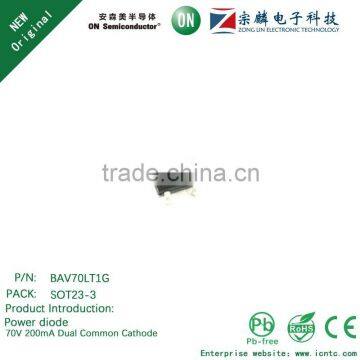 Genuine original BAV70LT1G SOT23-3 Power diode 200mA 70V