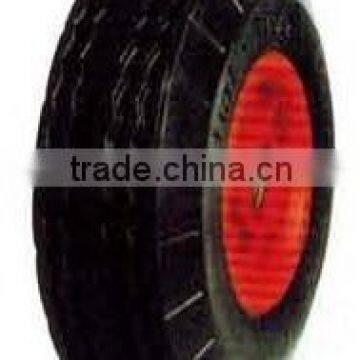 PU-1006 8"X 2.50-4 SUPER quality cheaper price ANY colour Europe Panama market PU wheels