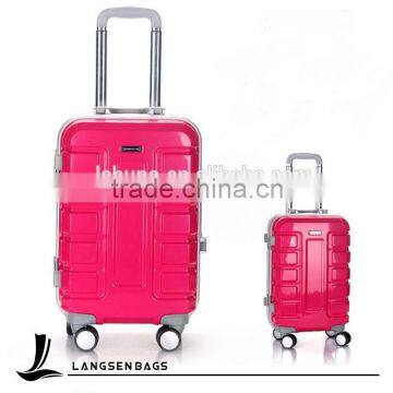 Selling cheap hard trolley luggage for teenagers and women