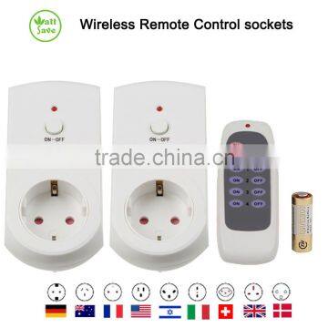 Smart Wireless Electric Socket Switch Set EU Plug K15 2+1